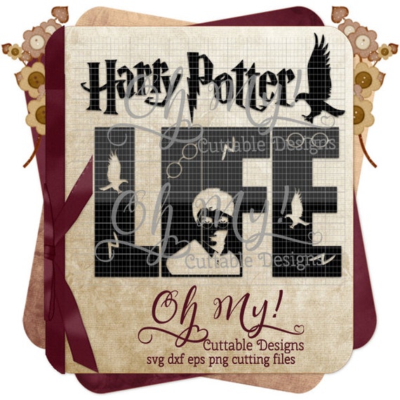 Download Harry Potter Life Inspired SVG Dxf Eps Png Cutting File ...