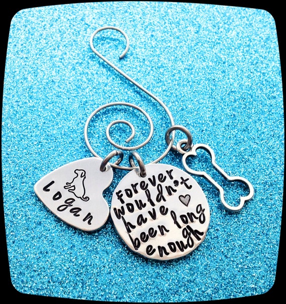 Pet Memorial Ornament Loss of family dog Ornament Pet loss