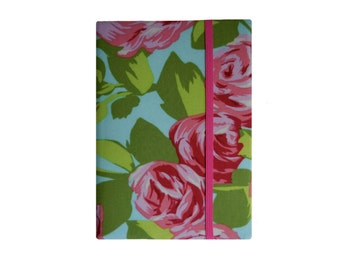 Kindle Paperwhite Cover, Kindle Case, Amazon Kindle Fire HD 6 7 8 Case, Kindle Voyage Case, Kindle Cover Hardcover, Pink Flowers Polka Dots