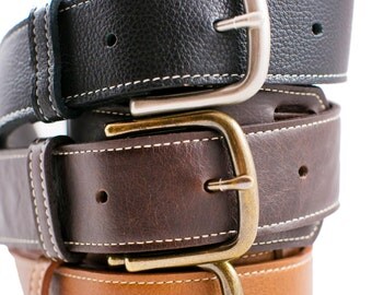 Artisan Leather Guitar Strap, vintage style guitar strap, made with genuine leather in the USA, great gift for musicians