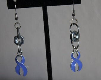 Periwinkle Nut Earrings