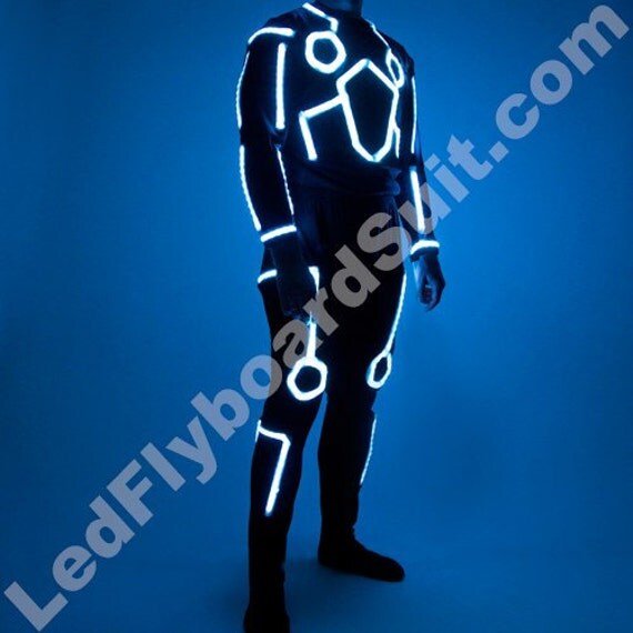 LED Flyboard Suit Tron Style RGB