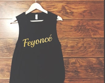 Feyoncé muscle tank