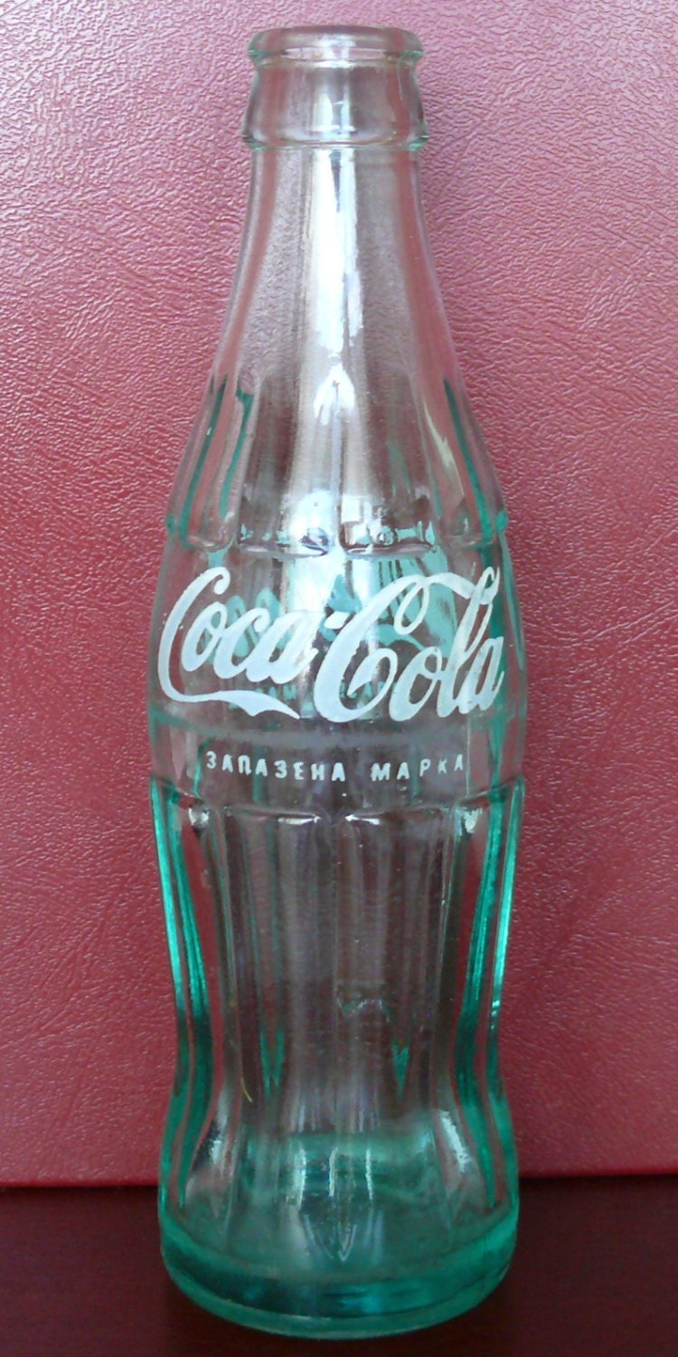 COCA COLA BOTTLE Кока Кола 1980's Very rare 200ml by oldschoolvn