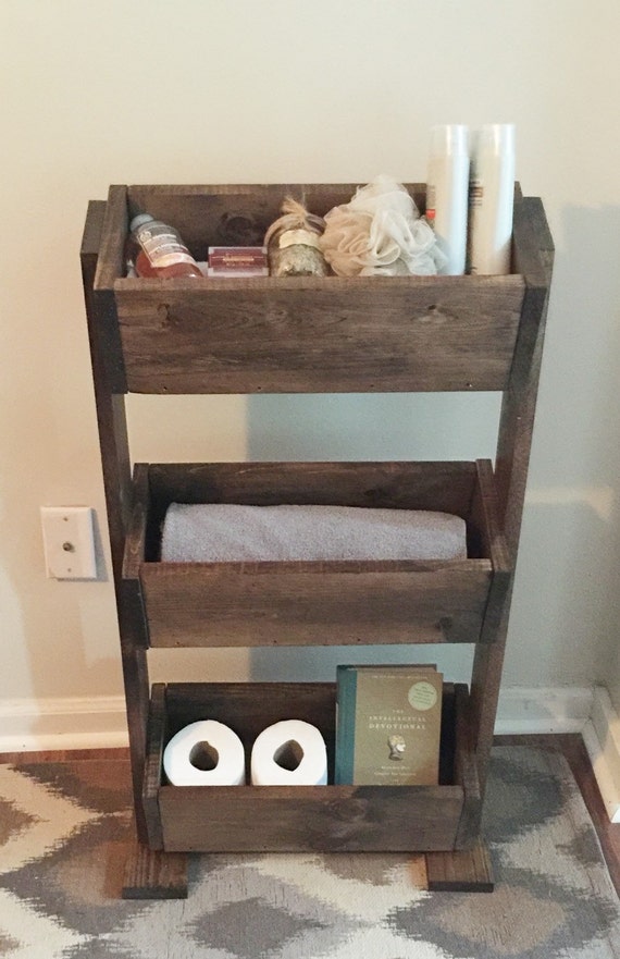 Ladder shelf Bathroom shelf farmhouse decor home