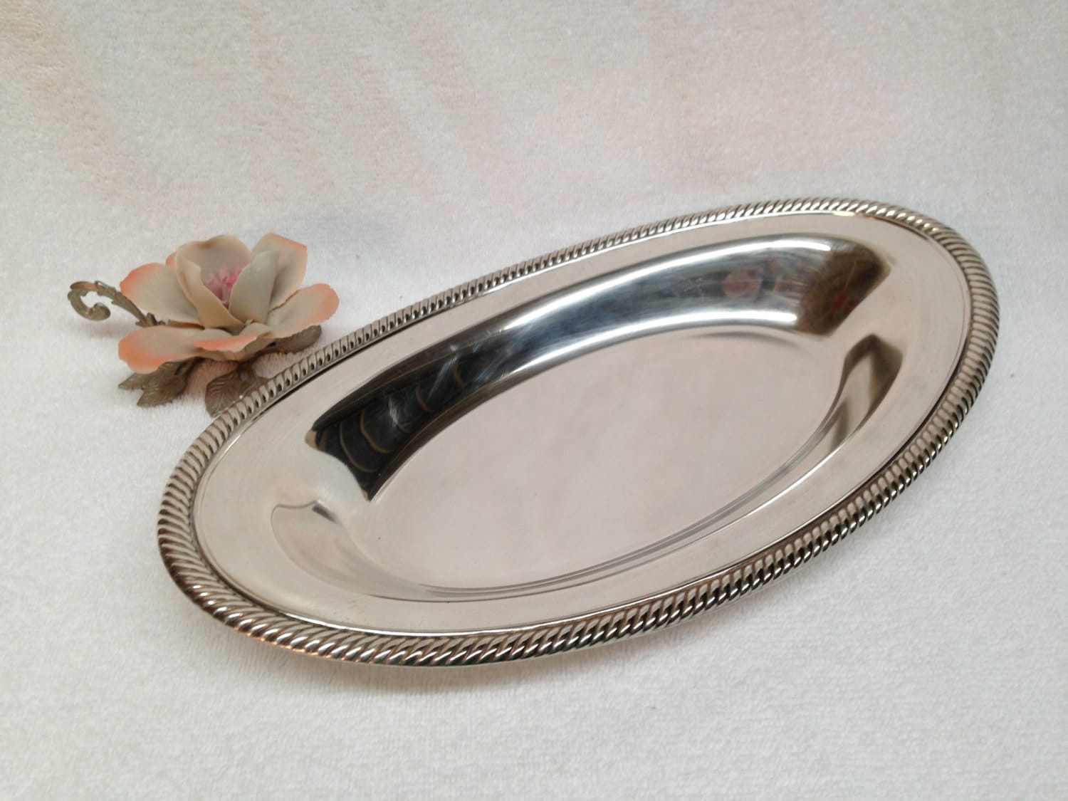 Wm ROGERS SILVER TRAY is a Vintage International Silver