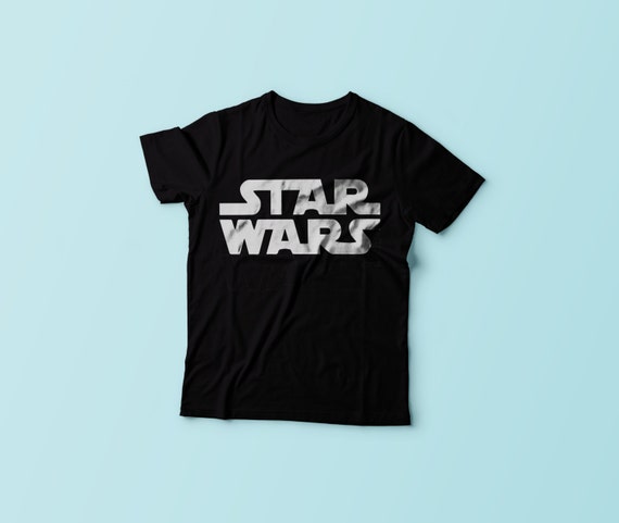 Download Star Wars Inspired Logo Design Stencil T-Shirt Girls