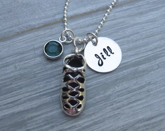 Irish Dance Necklace Celtic Jewelry Personalized Jewelry Sterling Silver Irish Dancing Gift Recital Gift Irish Dance Jewelry Ghillie Charm