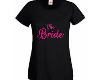 Unique t shirt for bride related items | Etsy