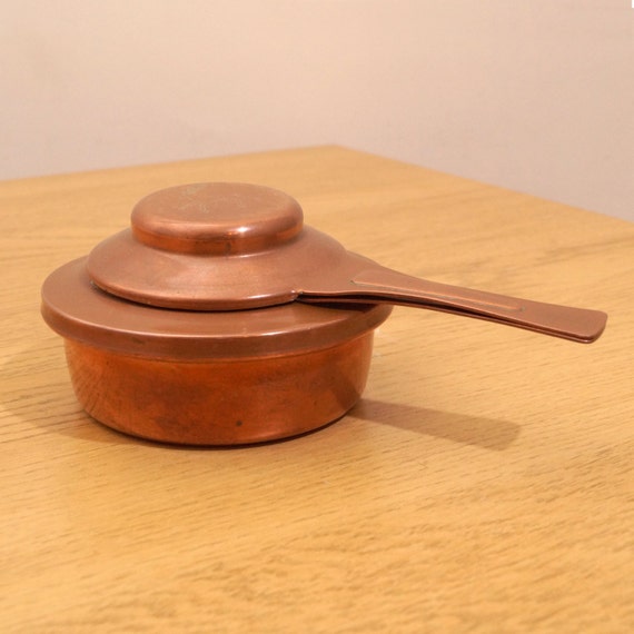 Vintage SPRING Culinox Fondue Burner Warmer COPPER Made in