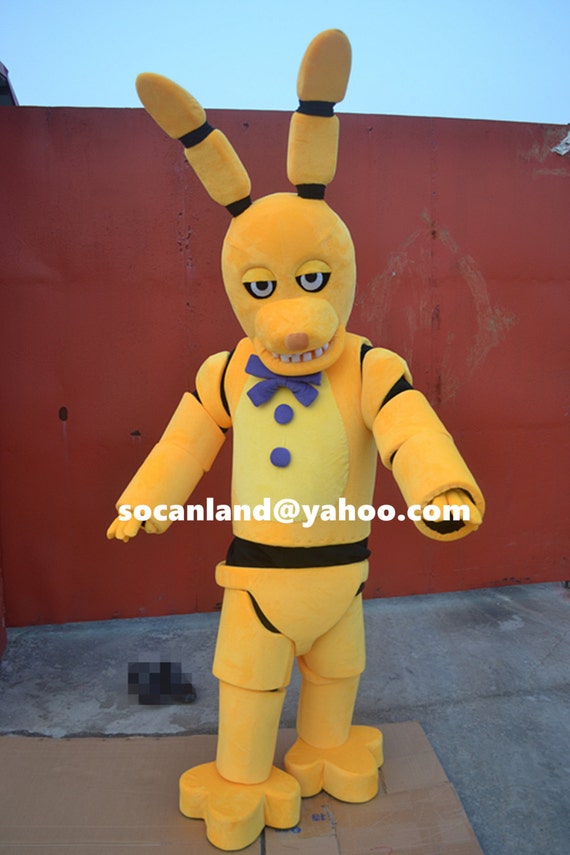 FNAF Golden Bonnie Mascot CostumeFNAF by cartoonmascotcostume