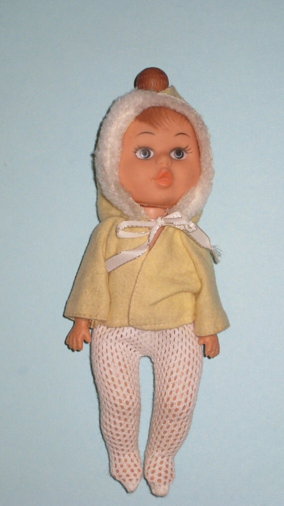 vintage doll with 3 faces