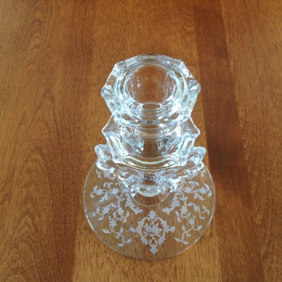 Fostoria NAVARRE Clear Baroque Single by BucketListGarnishes
