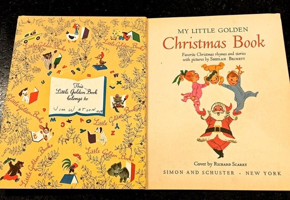 My Christmas Book A Little Golden Book A Edition Story And