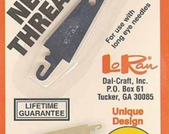 LORAN NEEDLE THREADER | Metal Needle Threader | For Hand Needle Threading | One Threader in Package