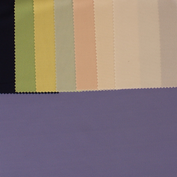 Solid Matte Jersey Knit Fabric By The Yard