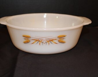 Pyrex wheat pattern | Etsy