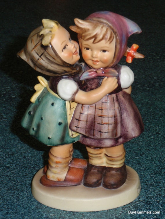 Telling Her Secret Goebel Hummel Figurine 196/0 TMK4 Two