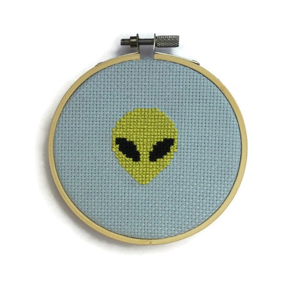 toy story alien cross stitch