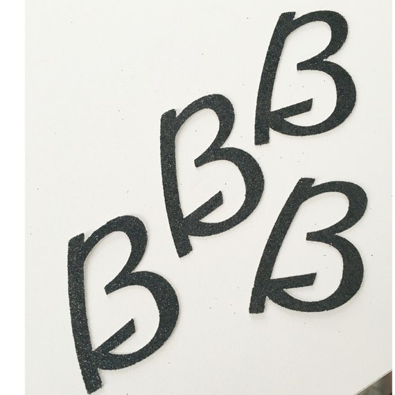 Glitter Letter Confetti Initial Confetti by PartyPerfectBoutique