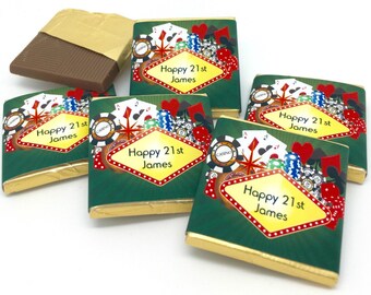 Gambling theme party favors