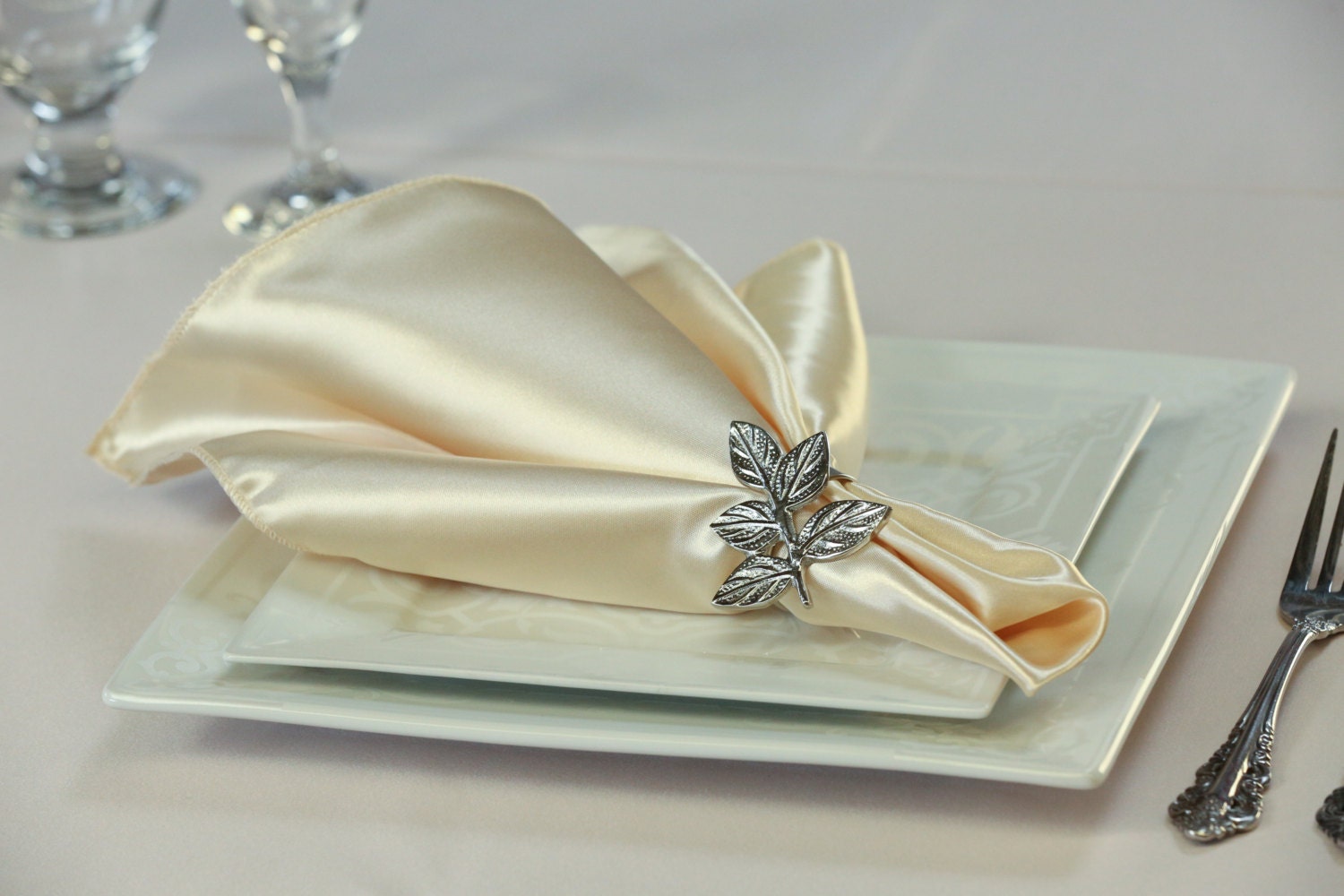 Champagne Napkin Satin