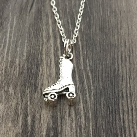 Roller Skate Necklace Sports Jewelry Roller Skating Jewelry