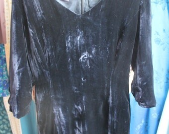 Lovely deep blue Mosoon dress REF426