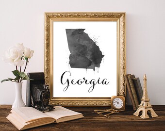  Georgia  wall  decor  Etsy