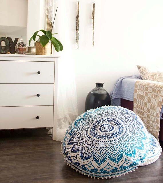 Poufs Floor Cushion Seating Area Meditation Cushion Floor