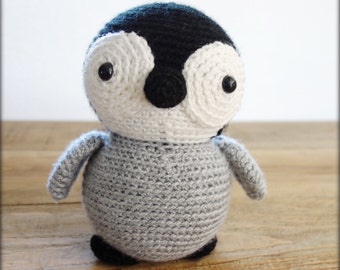 Crochet Penguin softie/ Pingouin en peluche
