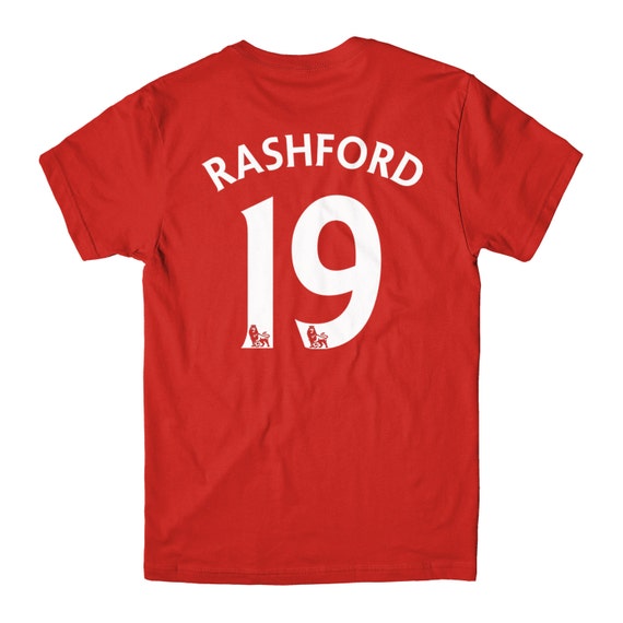 Rashford Jersey T Shirt New Manchester United by ...