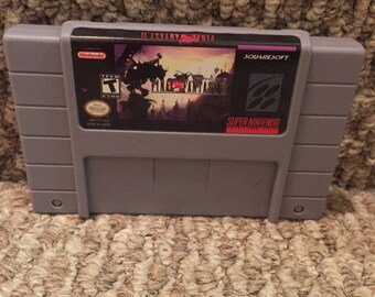 SALE! Final Fantasy VI 6 Fan Made Custom Super Nintendo Nintendo SNES Game. 16 bit