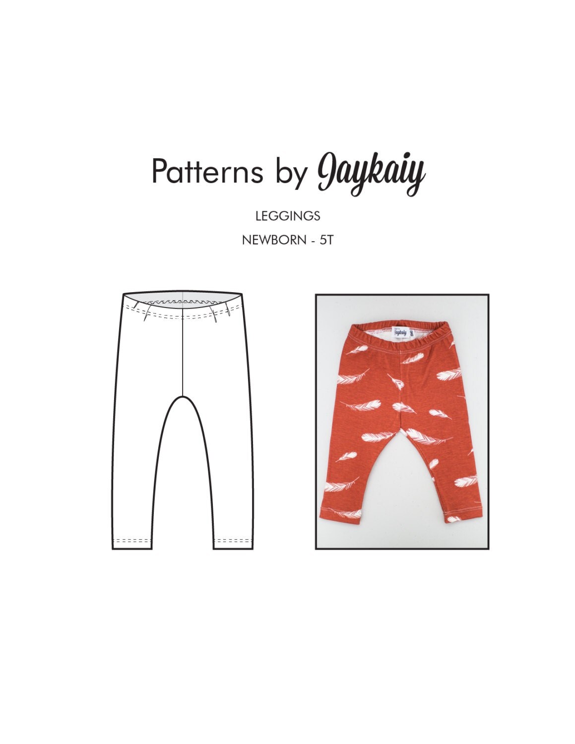 Baby/Toddler Legging Pattern