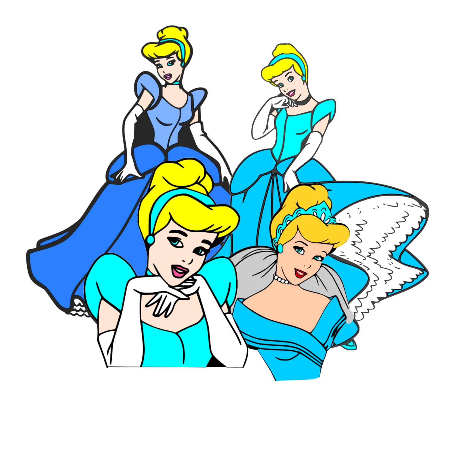 Free Free 164 Princess Svgs SVG PNG EPS DXF File