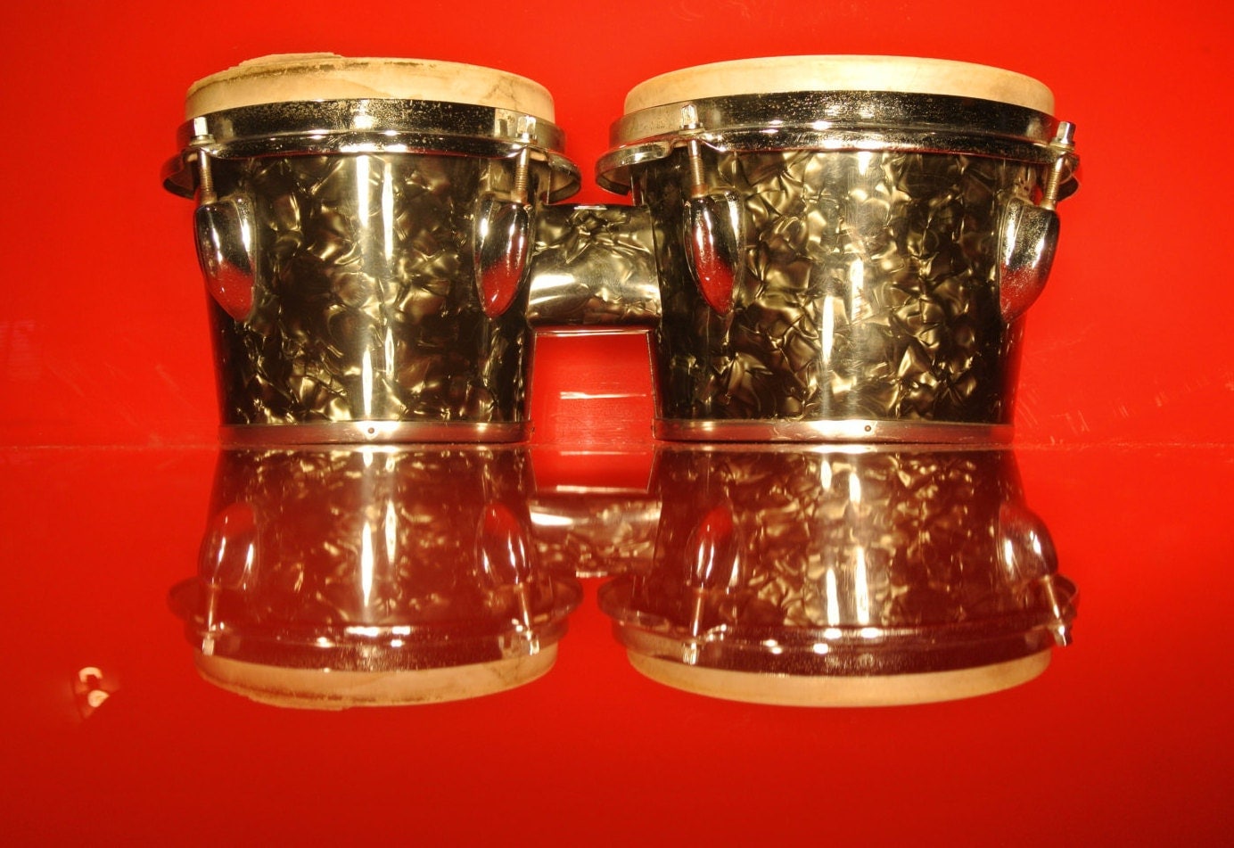 VTG 60's Grey Pearl Made in Japan Bongos