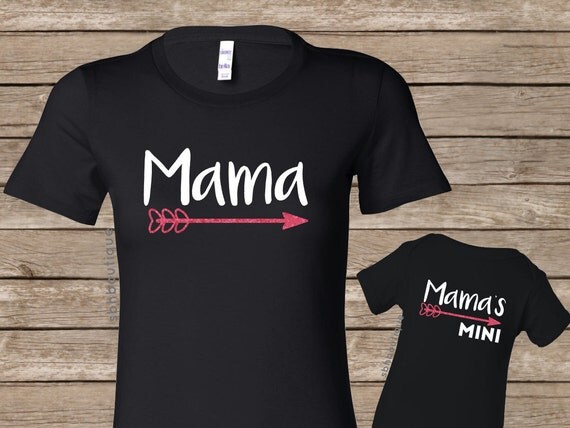 matching mum and daughter shirts