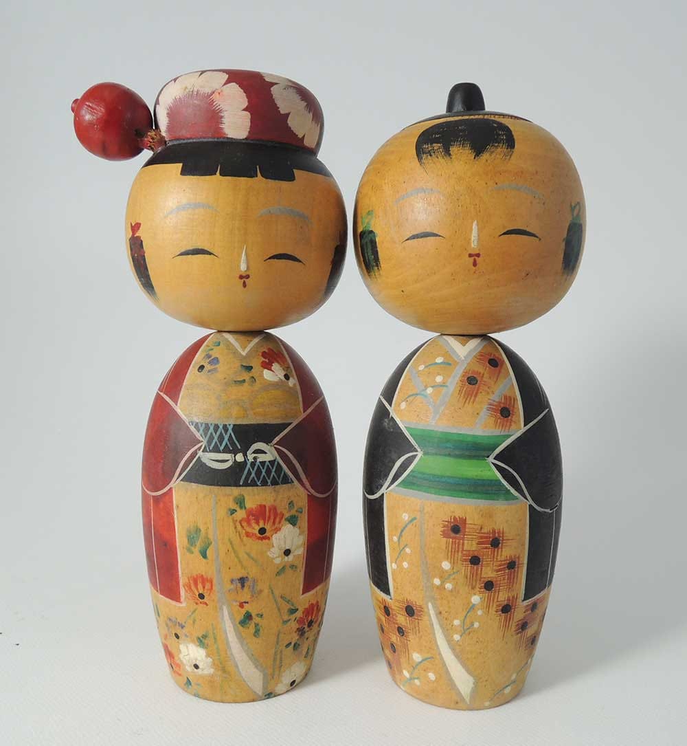 kokeshi pop vintage