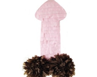 Penis Piñata Pick Your Colors, Custom Pecker Piñata, Bachelor or Bachelorette Piñata