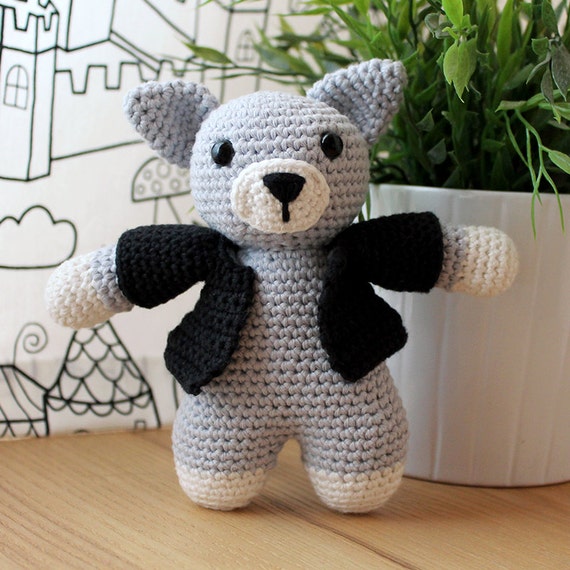 Cat - Animalius. Amigurumi Pattern PDF.