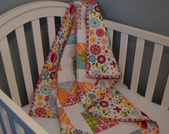 Modern Baby Quilt-Baby Quilt-Toddler Bedding-Homemade Baby Quilt-Baby Quilt Blanket-Baby Quilts for Sale-Baby Bedding-Modern Toddler Quilt