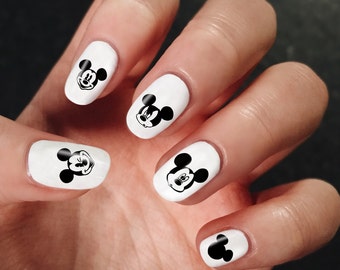 Disney nail decals – Etsy