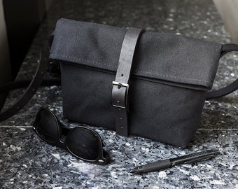 Black Small Crossbody Bag - Small Black Crossbody Bag for Women - Small Crossbody Purse for Women - Small Purse Satchel Handbag Cross Body