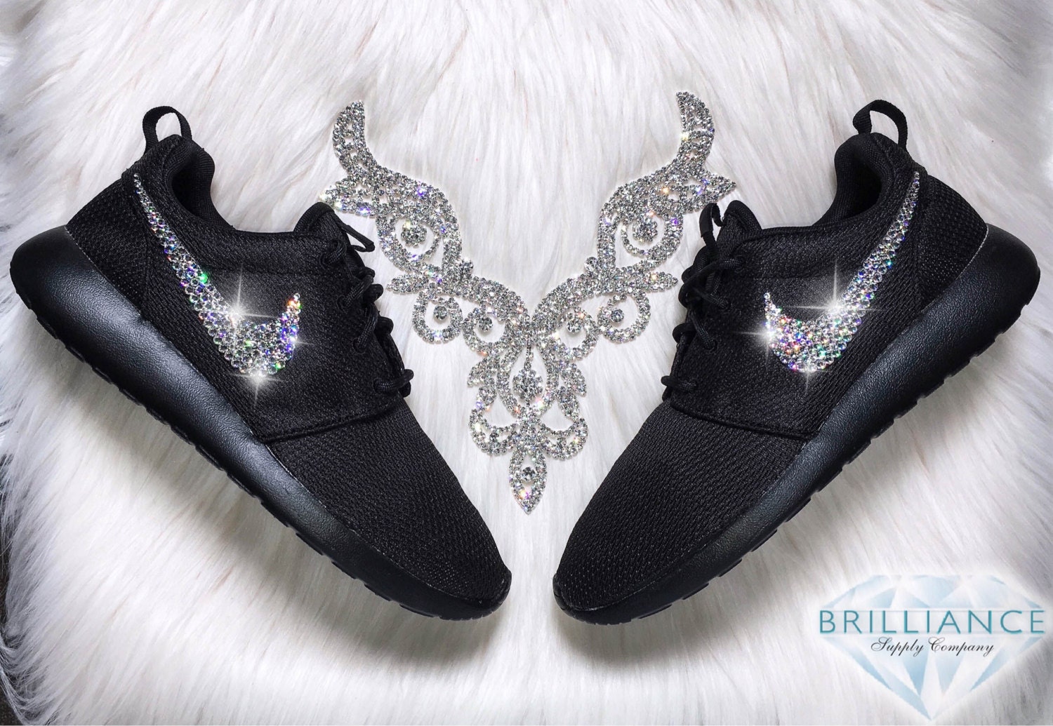 swarovski shoes nike