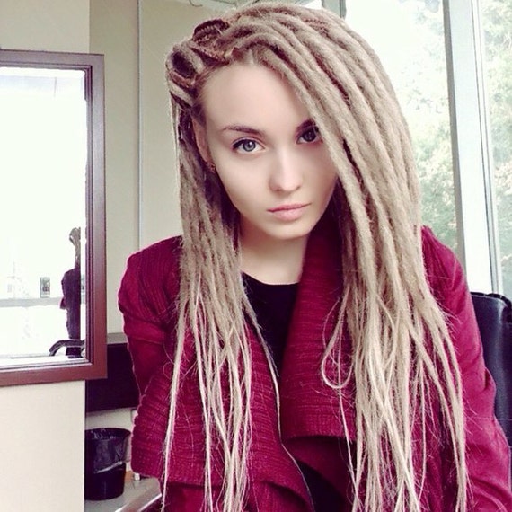 Blonde Double Ended Synthetic Dreads Dreads