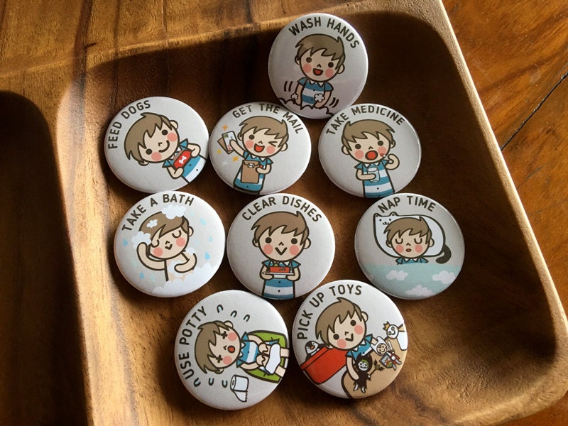 KIDS PERSONAL Chore BOY2 1 set 9 pcs