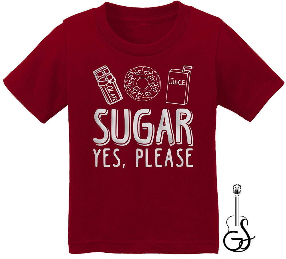 Sugar Yes Please Toddler/Kids Shirt by cornerofGreyStreet on Etsy
