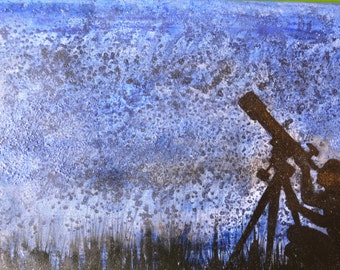 STARDUST man at the telescope