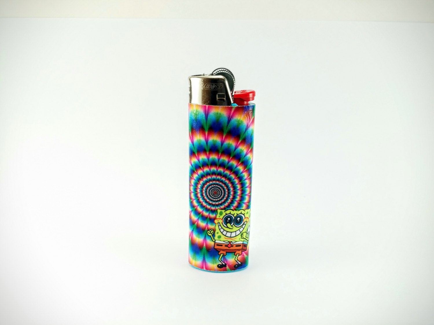 Psychedelic Spongebob Squarepants Custom Lighter Optical