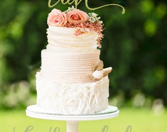Glitter Love Cake Topper, Glitter Cake Topper, Love Cake Topper, Wedding Cake Love Topper, Wedding Cake Topper